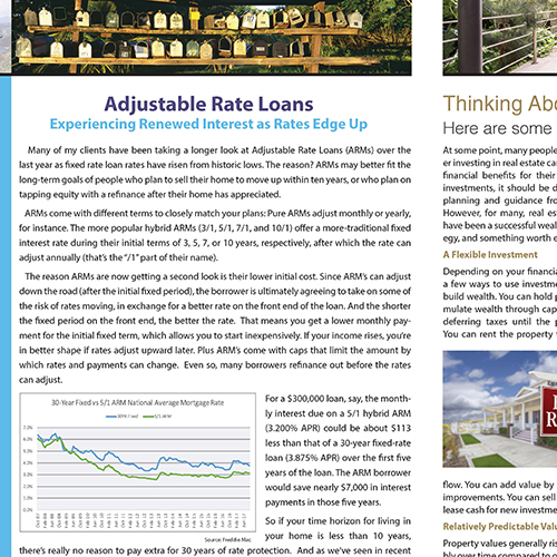 Mortgagewise Newsletter Service - Mortgage Client Newsletter